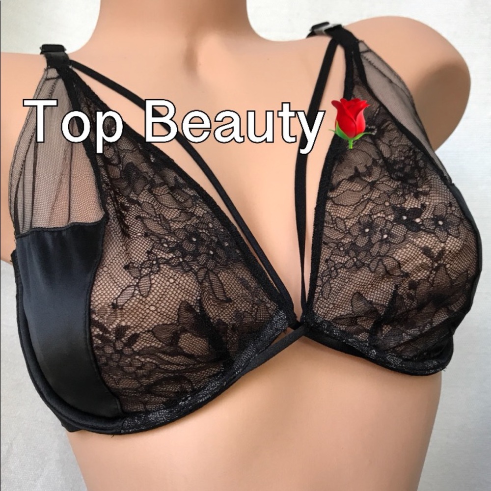 VS Very Sexy Unlined Plunge Bra Strappy 36DDD